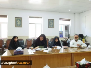 برگزاری جلسه شورای فرهنگی آموزشکده ملی مهارت دختران میبد با محوریت برنامه‌ریزی فرهنگی ترم جدید 4