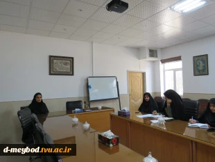 برگزاری جلسه شورای فرهنگی آموزشکده ملی مهارت دختران میبد با محوریت برنامه‌ریزی فرهنگی ترم جدید 5