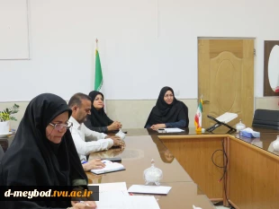 برگزاری جلسه شورای فرهنگی آموزشکده ملی مهارت دختران میبد با محوریت برنامه‌ریزی فرهنگی ترم جدید 6